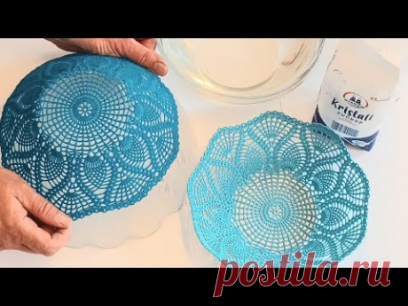 Фиксация вазы, Ваза крючком. Фиксация сахаром.
