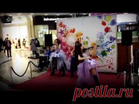 Инструментальное шоу Violin Group DOLLS - 8 марта в ТЦ &quot;Ереван Плаза&quot; - YouTube