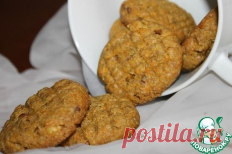 Печенье овсяно-морковно-ржаное "Роскошное" - кулинарный рецепт