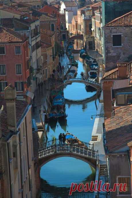 View from Ca'Rezzonico, Venice Italy  |  Pinterest