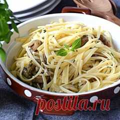 Рецепт пасты с цветной капустой и коричневым маслом / Меню недели