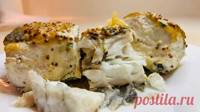 Как запечь рыбу в духовке вкусно.