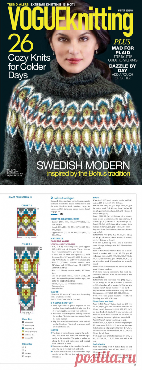 Vogue Knitting Winter 2015/2016 - 轻描淡写的日志 - 网易博客
