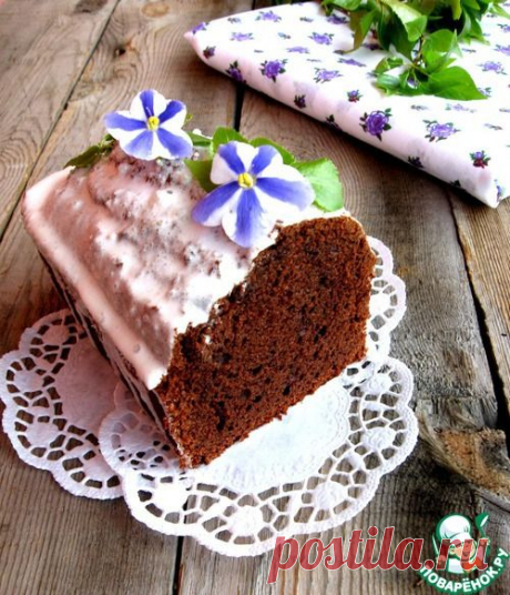 Кекс с халвой и какао - кулинарный рецепт