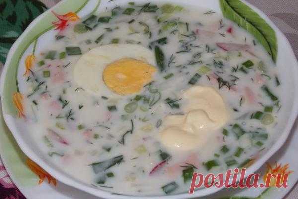 Окрошка на кефире | CityWomanCafe.com