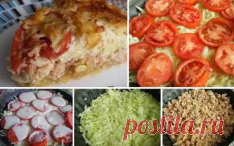 НЕЖНАЯ ЗАПЕКАНКА С КАБАЧКАМИ