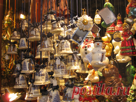 Новогодние игрушки ручной работы Зальцбург. Фото Татьяны Барковой