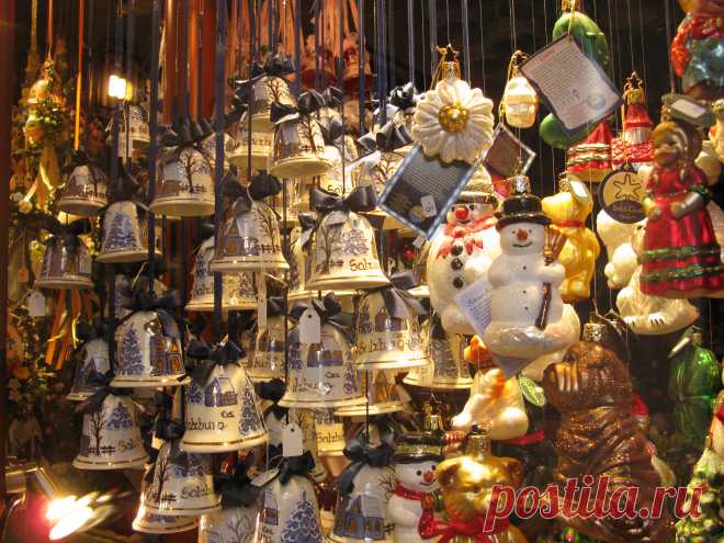 Новогодние игрушки ручной работы Зальцбург. Фото Татьяны Барковой