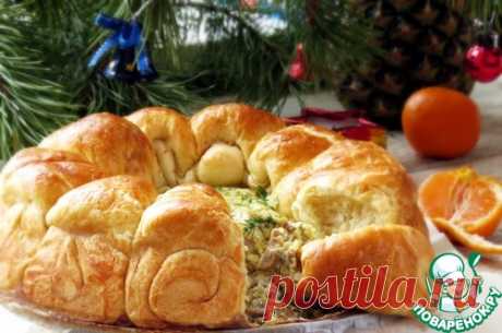 Сырные булочки с сырно-грибным кремом - кулинарный рецепт