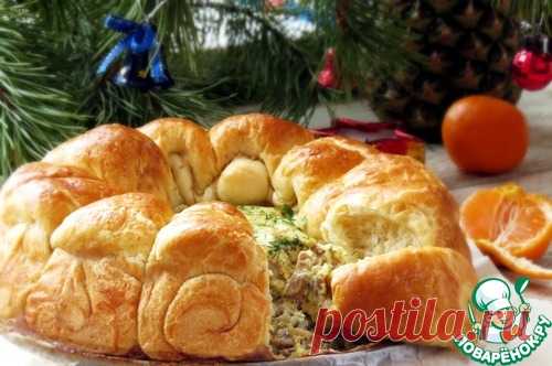 Сырные булочки с сырно-грибным кремом - кулинарный рецепт
