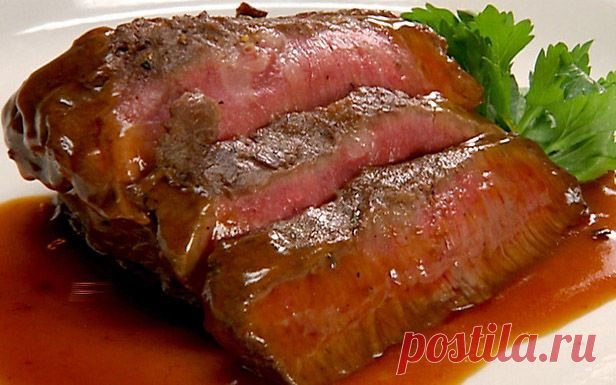 стейк под медовым соусом | и Вкусно и Просто