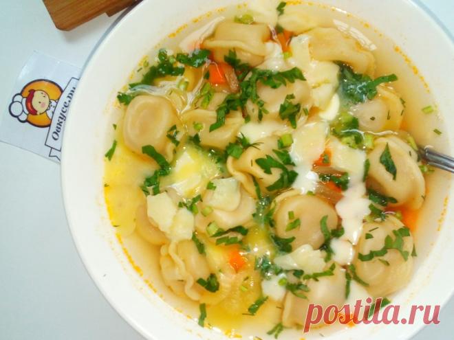 Суп из пельменей - Простые рецепты Овкусе.ру