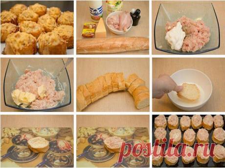 ✔ Торт, который готовится за минуты, а съедается за секунды. Безумно вкуснo!: Горячие бутерброды с курицей запеченные в духовке.