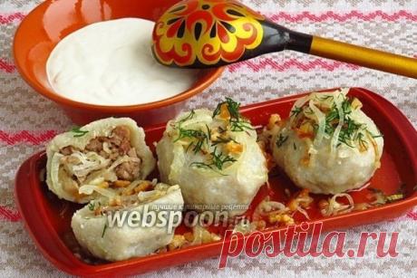 Клёцки картофельные с мясом по-белорусски рецепт с фото, как приготовить на Webspoon.ru
