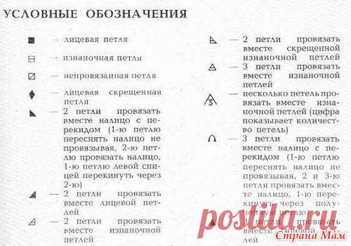 Очень красивый узор спицами!