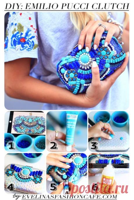 Повтор клатча Emilio Pucci (Diy) / Сумки, клатчи, чемоданы / ВТОРАЯ УЛИЦА