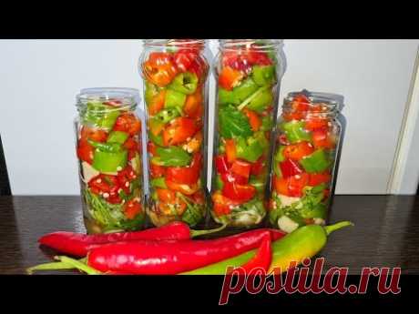 ОСТРЫЙ ПЕРЕЦ НА ЗИМУ СЬЕДАЕТСЯ БЕЗ ОСТАТКА! Маринованный перец (чили) (лучшая замена ХАЛАПЕНЬО)