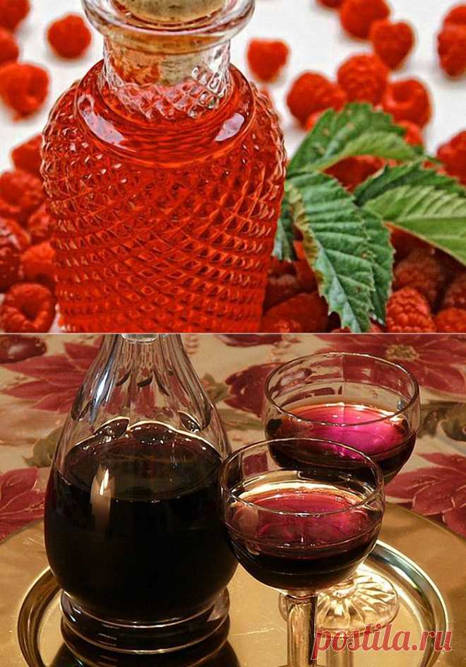 4 рецепта ликера из малины - изумительный ягодный вкус и летний аромат