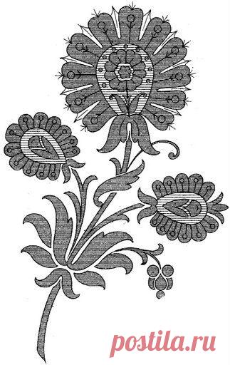 Фантазийные цветы.