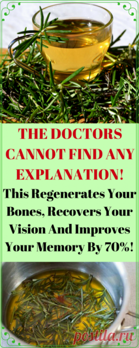 The Doctors Cannot Find Any Explanation! This Regenerates Your Bones, Recovers Your Vision And Improves Your Memory By 70%! - My Amazing Stuff