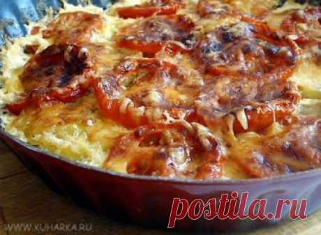 Картошка, запечённая по-французски
