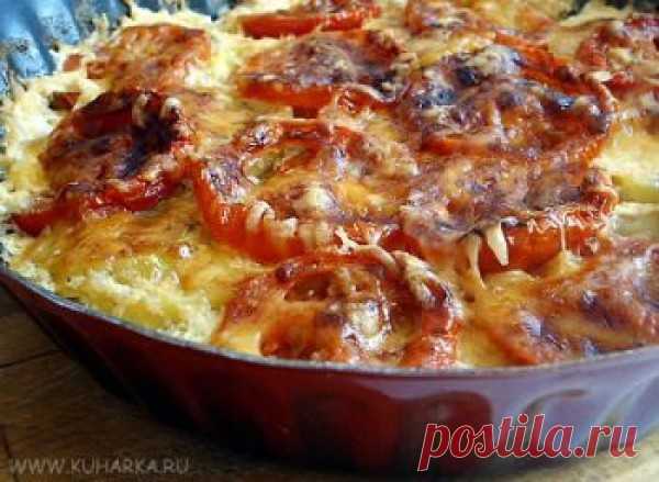 Картошка, запечённая по-французски