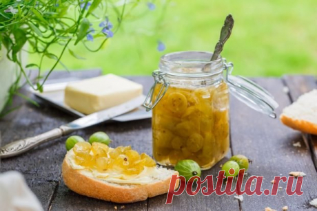 Варенье из крыжовника в духовке — Домашняя кулинария