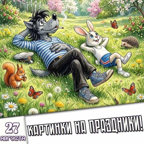 🎉 Праздники которые отмечают в России и мире 27 Августа 2026 года (27.08.26 четверг)
✅ День российского кино
✅ Международный день бокса
✅ День памяти святого пророка Михея (Михей Тиховей)
✅ День первого поцелуя
✅ День каменщика в России
✅ Последний четверг лета и августа