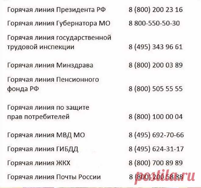 То , что надо знать!