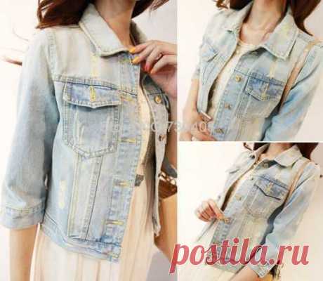coat with fur hood Picture - More Detailed Picture about 2014 Autumn Womens Girls Jacket Distressed Crop Outerwear Coat Worn White Washed Short Jean Jacket Picture in Basic Jackets from Fresh Mind | Aliexpress.com | Alibaba Group