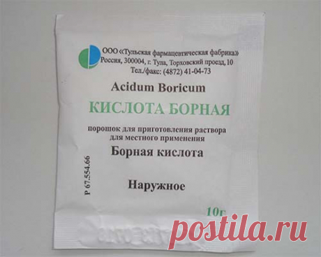 Борная кислота от муравьев