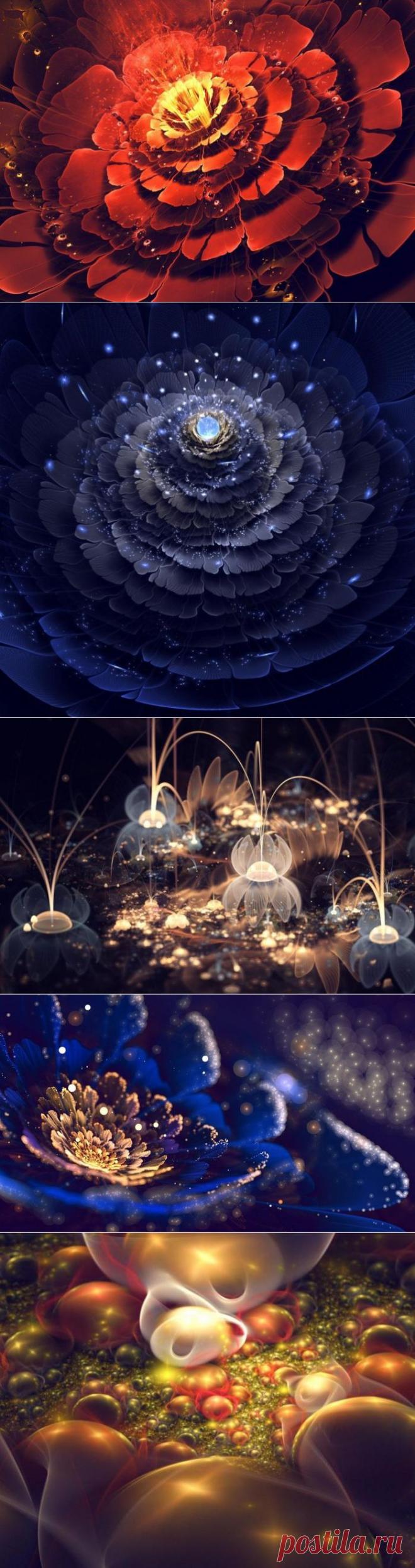 Фрактальная графика Сильвии Кордедды