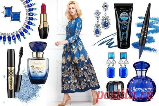 Небесно-голубой цвет романтичен и благороден, а в сочетании с авторским орнаментом из листьев и цветов выглядит просто сказочно...#faberlic...