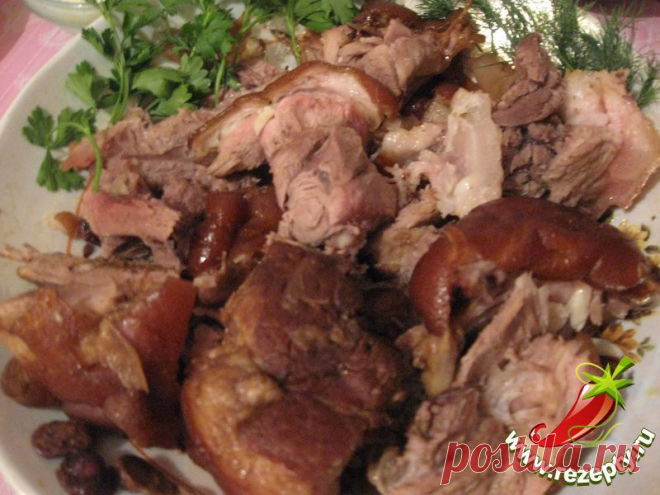 Рулька в пиве | Кулинарные рецепты на сайте Рецепты.ru