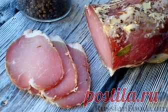 Рецепт: Полендвица (сыровяленое мясо) на RussianFood.com