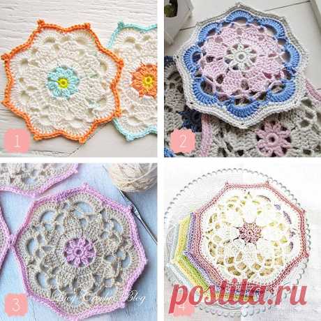 Anabelia craft design: Vintage crochet coasters: your finished projects