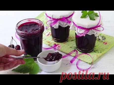 Конфитюр из вишни и смородины