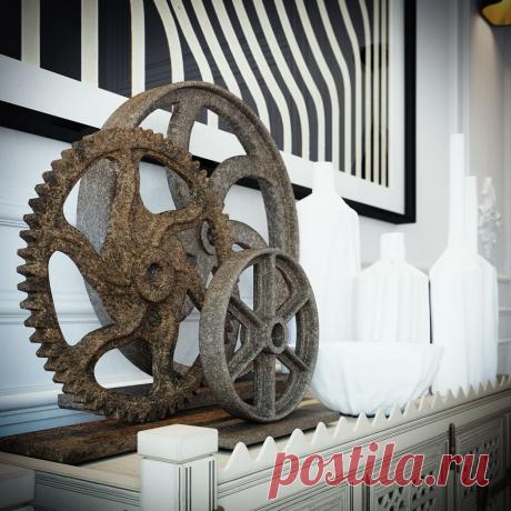 *Дизайн и декор* - 3D проект: Квартира в Сен-Жермен (Франция)