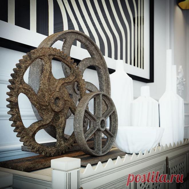 *Дизайн и декор* - 3D проект: Квартира в Сен-Жермен (Франция)