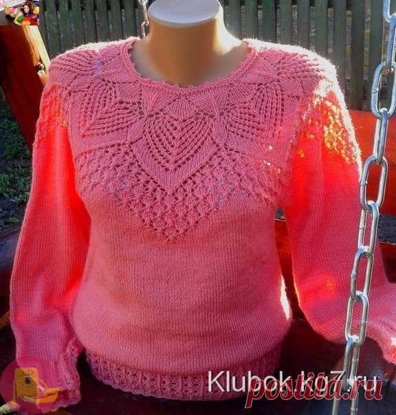 ​Очень красивая мохеровая блуза