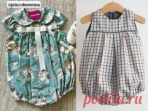 Боди-песочник для малыша. Выкройка от 1 месяца до года (Шитье и крой) — Журнал Вдохновение Рукодельницы