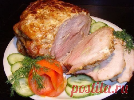 Лучший способ приготовления домашней буженины. Ароматно и вкусно