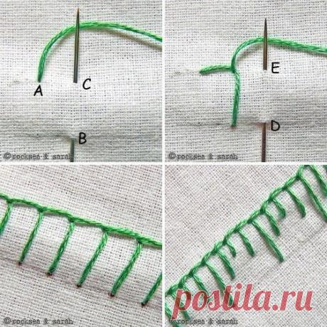 Узорные швы