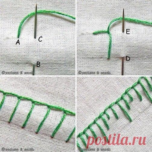 Узорные швы