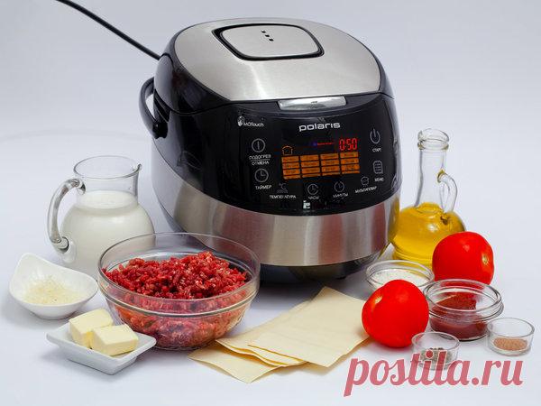 Рецепт: Лазанья «Болоньезе» в мультиварке | Polaris - о еде и гаджетах | Яндекс Дзен
