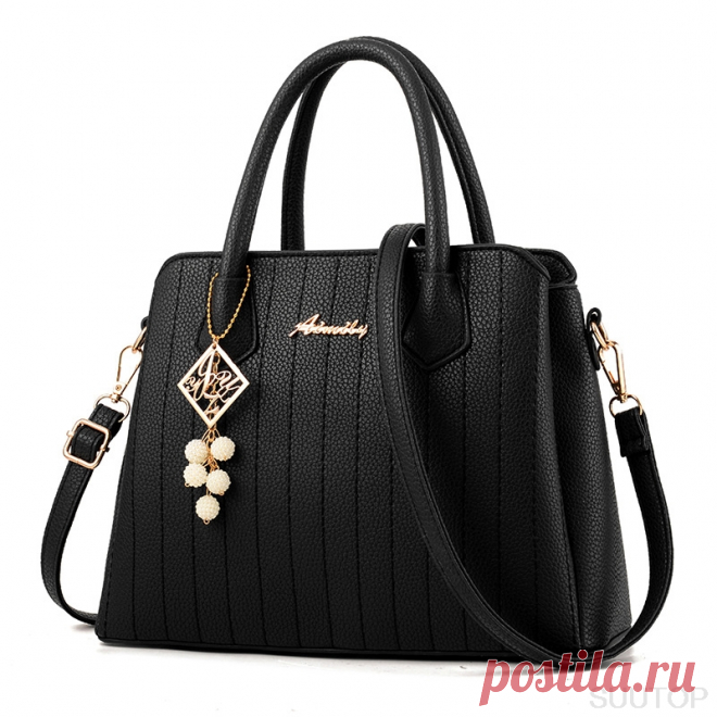 Suutoop леди большой тотализаторов сумка женщины плечо messengerleather pu сумочка crossbody сумка с красивым поясом и шарик bolsos mujer купить на AliExpress