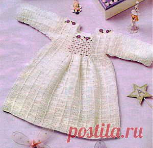 Вязаное платье для девочки | Вязание крючком, схемы вязания, бесплатное вязание крючком