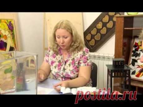 Витражная роспись по стеклу. Штучная работа. Выпуск 15