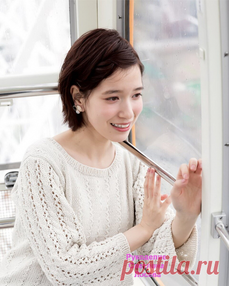 По весеннему свежо и нежно! Три джемпера из летней пряжи (схема+выкройка) | Рукоделие Светлана Лосева | Дзен