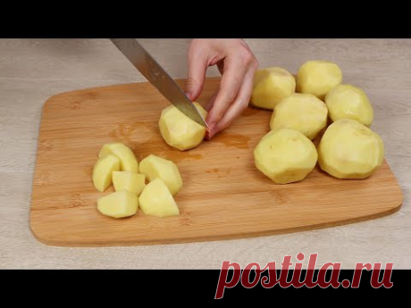 Готовлю из КАРТОФЕЛЯ и ФАРША вместо котлет!  Для тех, кому некогда долго готовить!